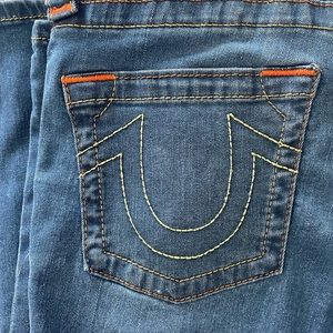 True Religion Jenny Curvy Mid-Rise Skinny Jean- Size 27